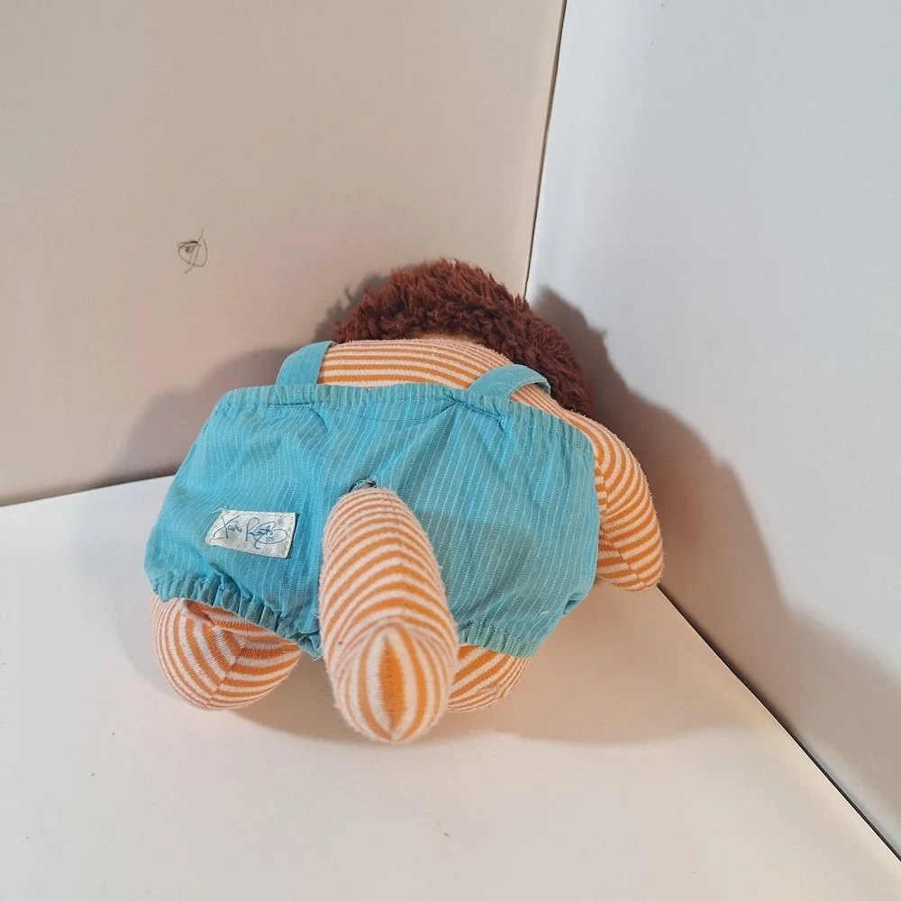 Vintage Coleco 1985 CPK Cabbage Patch Kids Koosas Brown Dog Plush Stuffed Animal